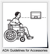 ADA Guidelines For Accessories In Public Restrooms