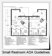 ADA Guidelines For Small Or Single Public Restrooms | ADA Guidelines