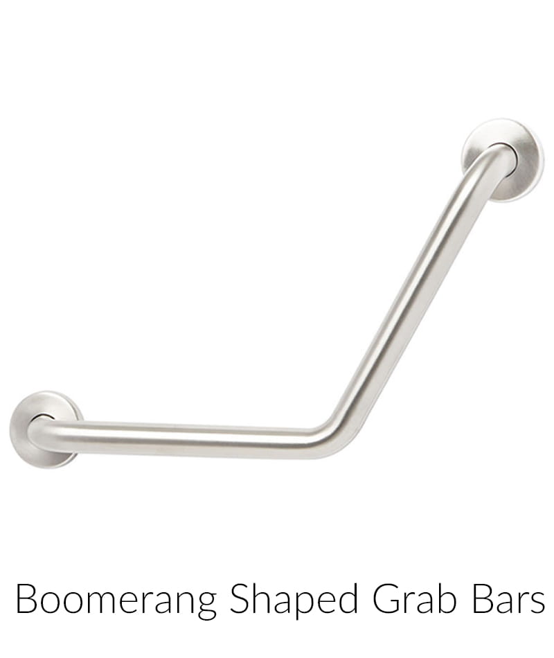 Boomerang Shaped Grab Bar