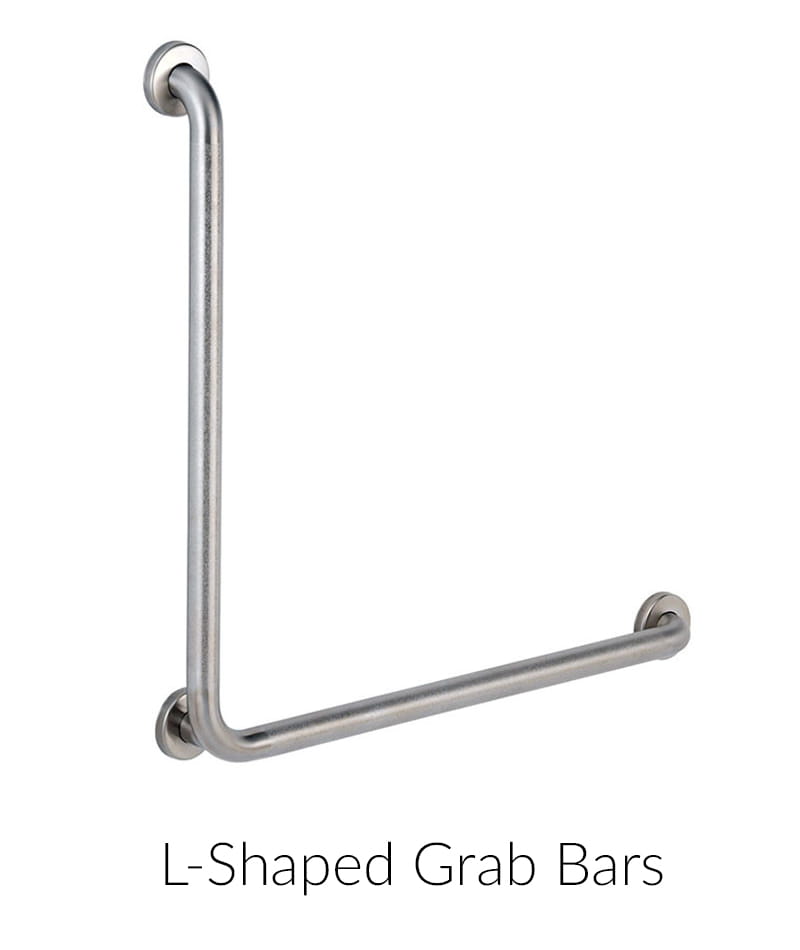 L Shaped Grab Bar