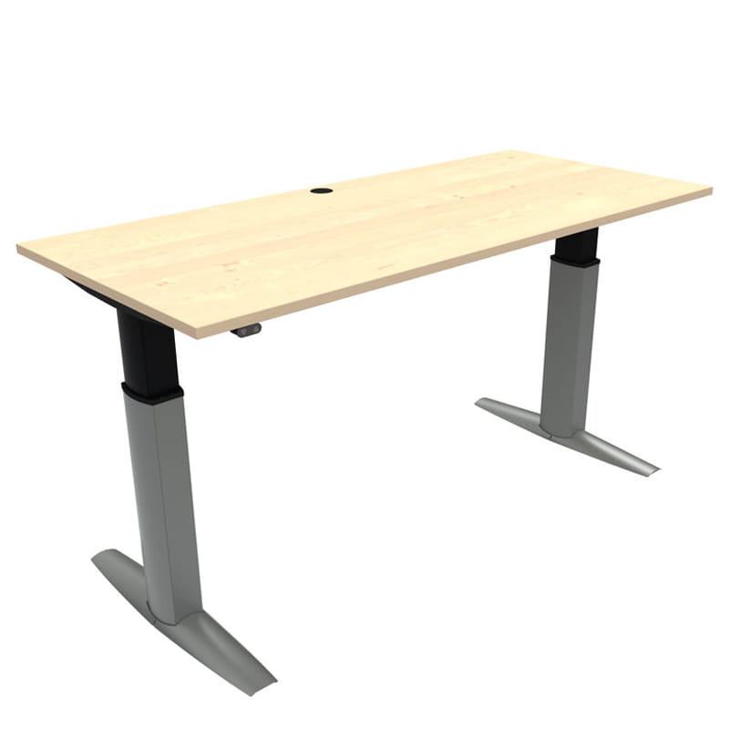 Heavy duty high capacity height adjustable desk