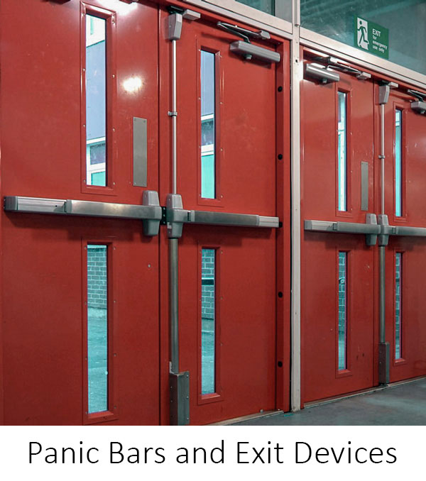 Panic Bars and Exit Devices