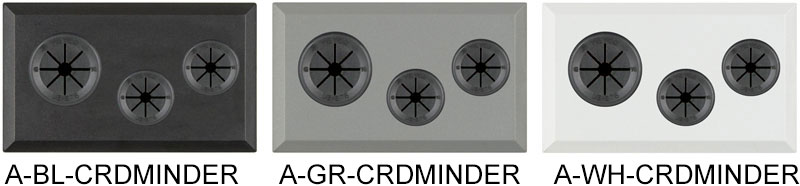 Cordminder Plate with (2) 5/8