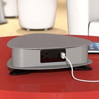 Drifter units offer durable, movable table top access to power outlets and USB charging.