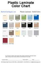 Plastic Laminate Solid Color Chart Thumbnail
