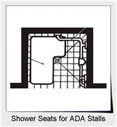 Shower Seats In Accessible Bathing Facilities