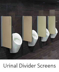 Urinal Privacy Divider Screens